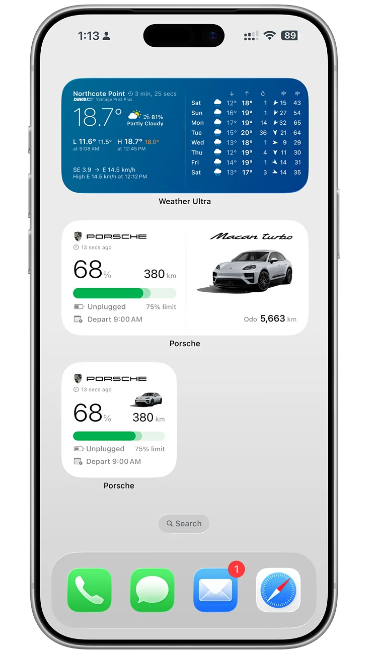 Electric Macan EV I created my own Porsche iOS app IMG_1501