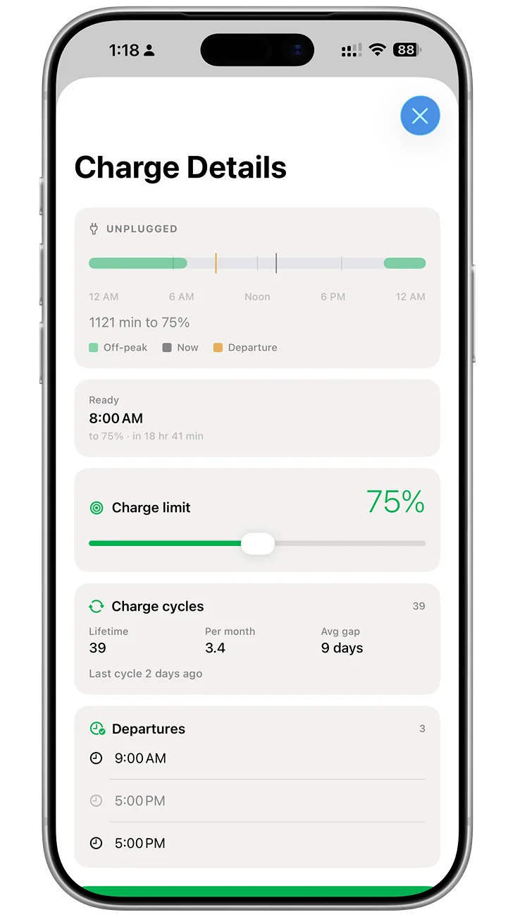 Electric Macan EV I created my own Porsche iOS app IMG_1509