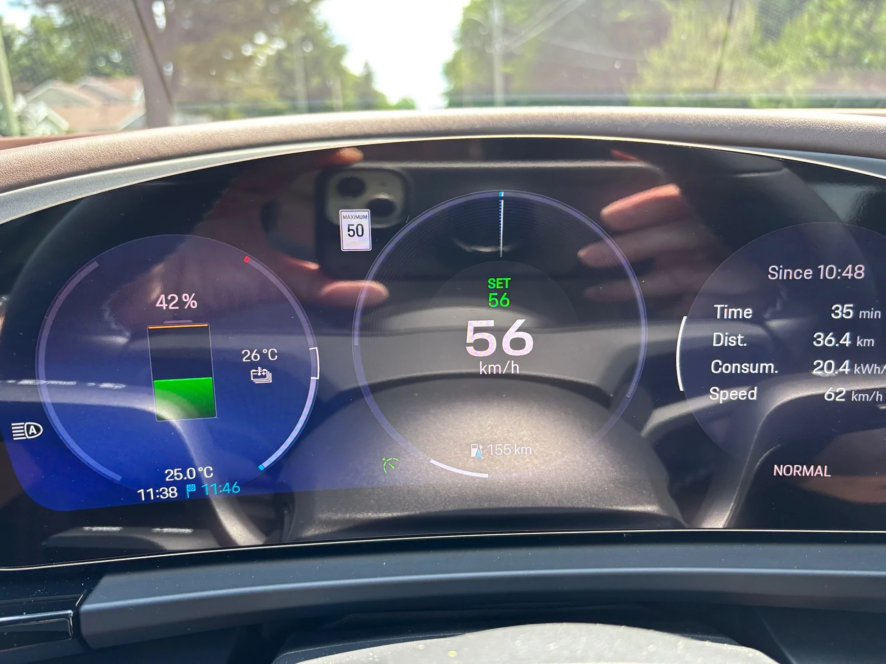 Electric Macan EV ROUTE MONITOR - NAVIGATION IMG_1756