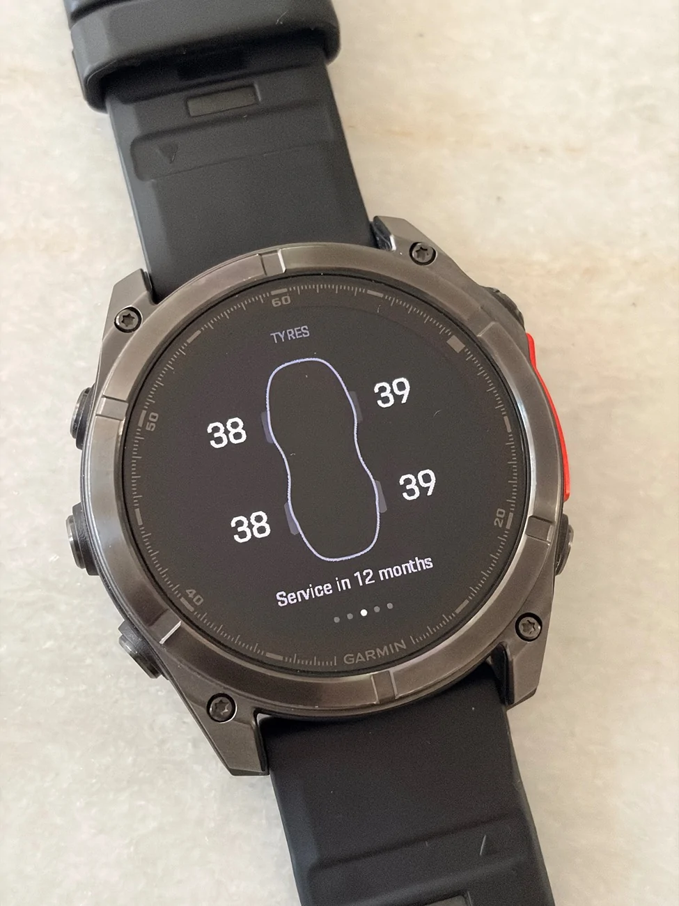 Electric Macan EV Garmin Fenix 8 Watch Porsche App IMG_1439