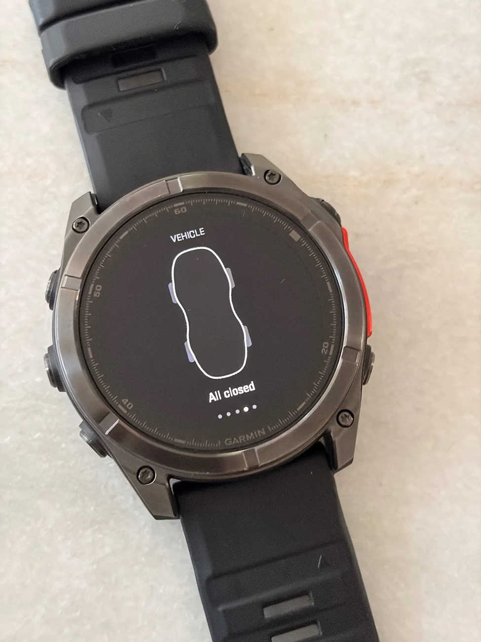 Electric Macan EV Garmin Fenix 8 Watch Porsche App IMG_1440