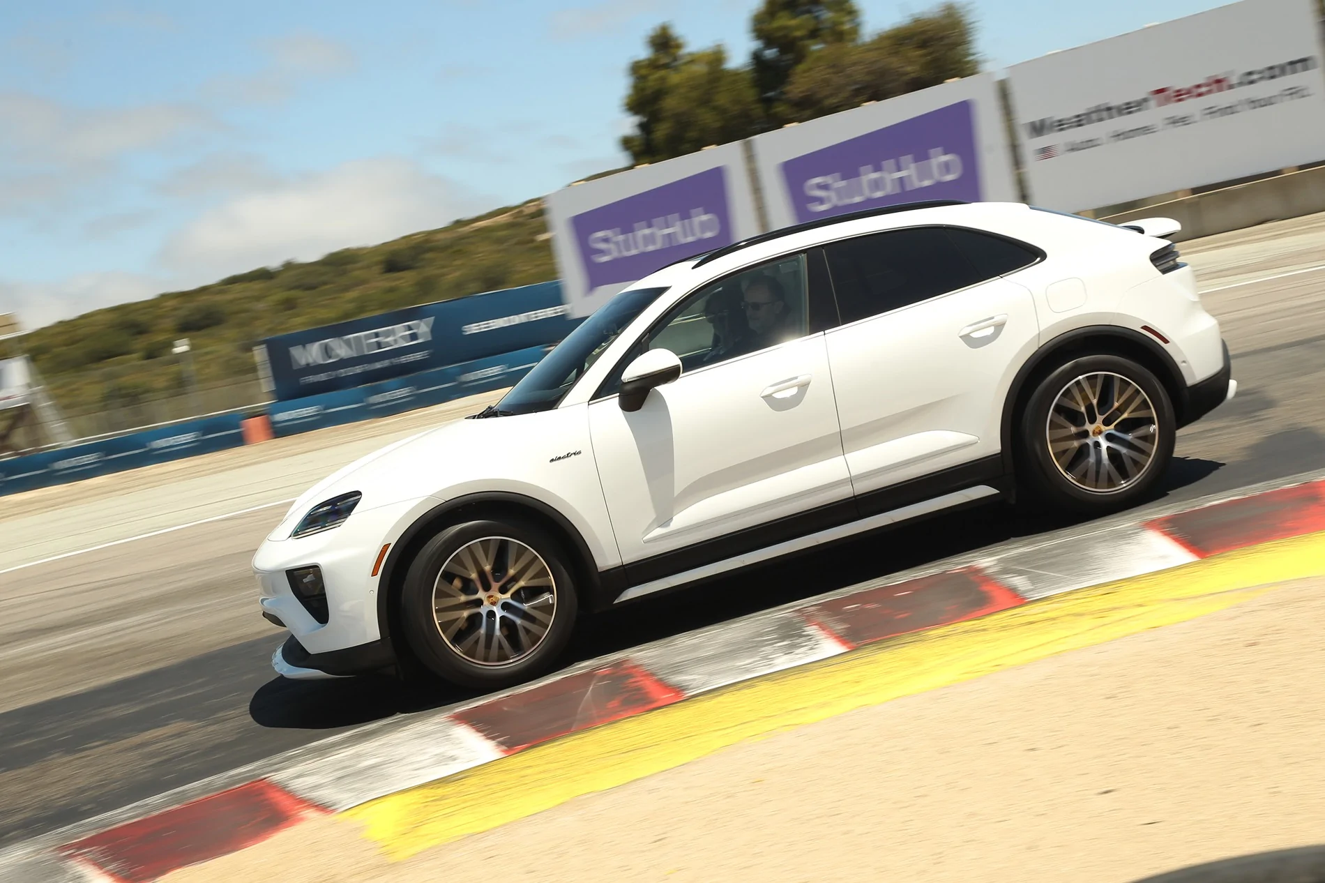 Electric Macan EV Some fun pictures of my Macan 4 EV on the track at Laguna Seca GGBM2172