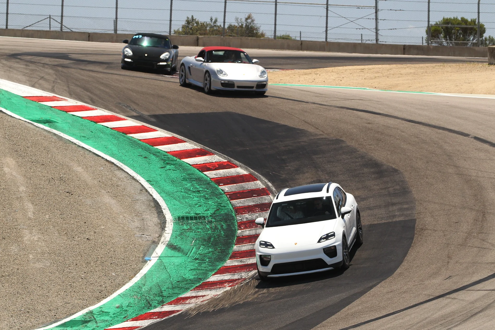 Electric Macan EV Some fun pictures of my Macan 4 EV on the track at Laguna Seca GGBM1925