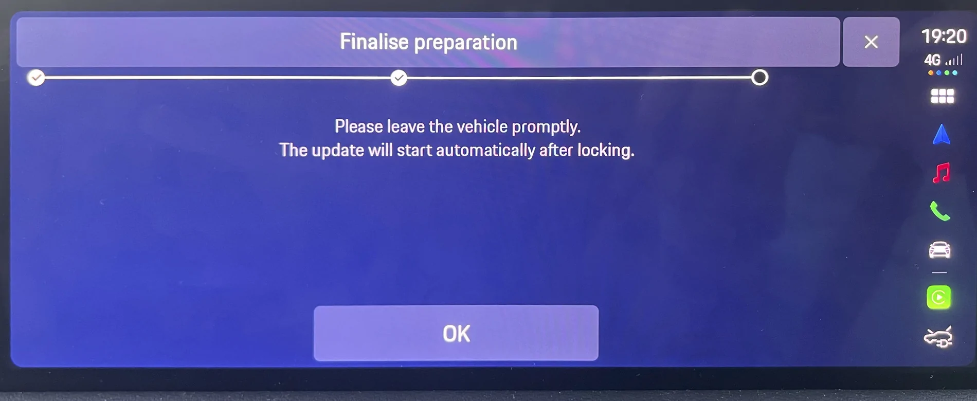 Electric Macan EV OTA update - High Voltage Central Box Control Unit Macan OTA lock