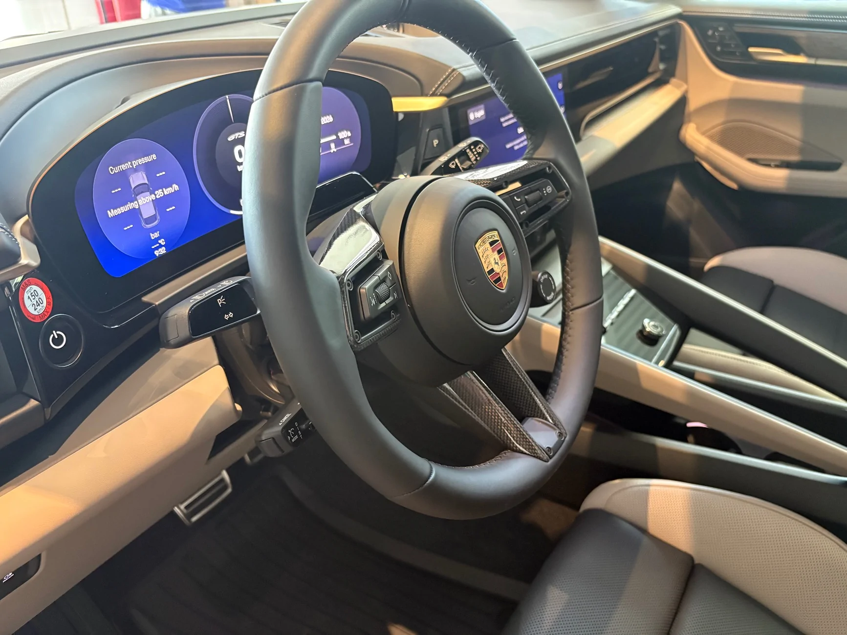 Electric Macan EV 2026 Macan GTS EV arrives - showroom shots IMG_6868