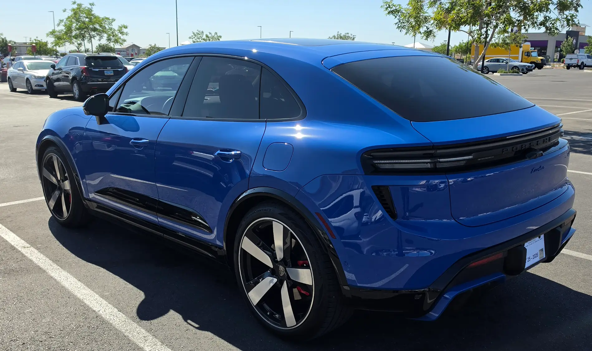 Electric Macan EV First pics of my Turbo Macan EV (Lugano Blue) Screenshot 2026-07-20 132231