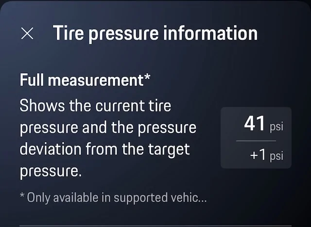 Electric Macan EV TPMS pressures don't match pressure measured with gage IMG_8604