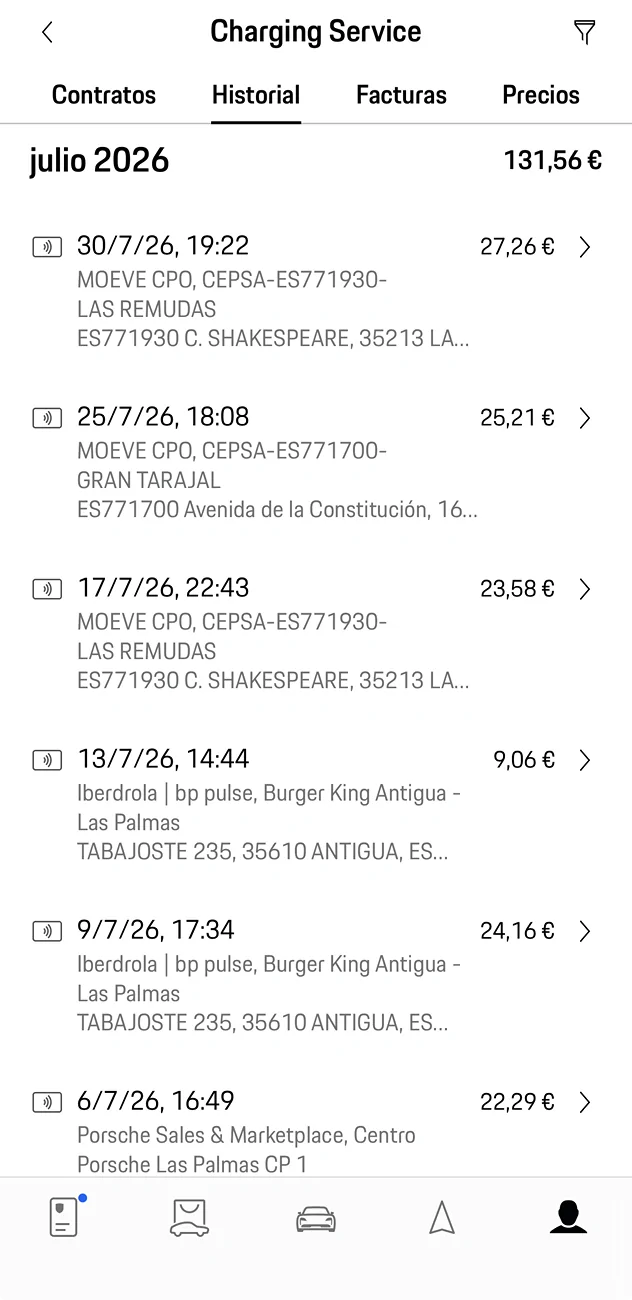 Electric Macan EV July 2026 Consumption - Post Yours Captura 2026-08-01 a las 15.15.04