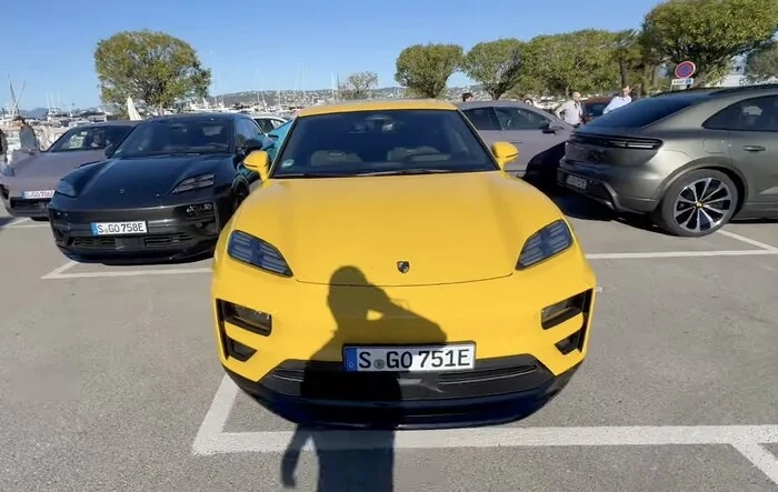 Video: All colors of the 2025 Macan EV side by side look