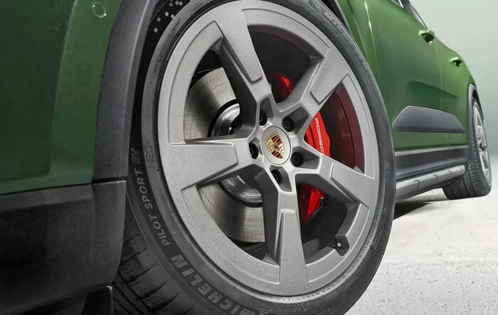 What factory tires are on your Macan EV? Satisfied with them?