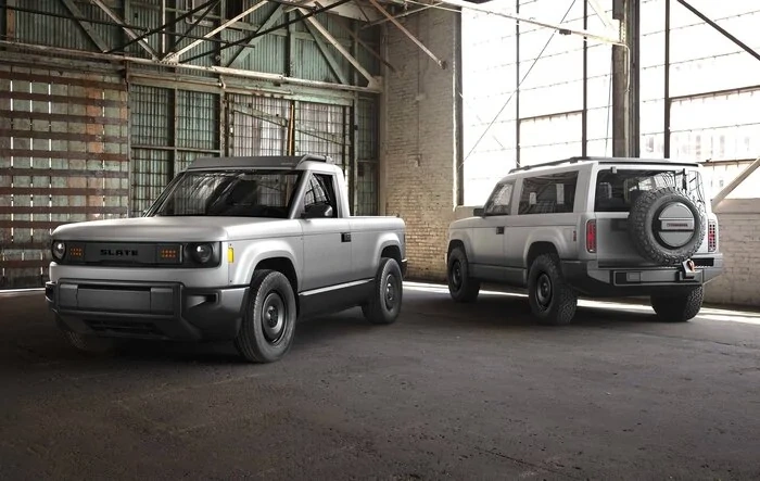 SLATE Truck Debuts. Convertible From Pickup to SUV. Priced Under $20K With U.S. Tax Incentive