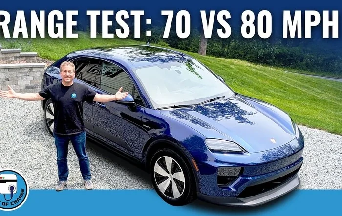 70 MPH vs 80 MPH range test in Macan EV