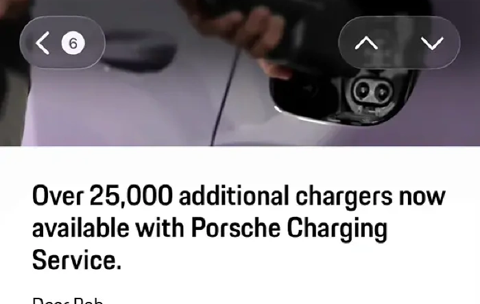 Tesla charging in Porsche app now possible (North America)